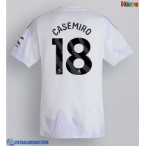 Fotballdrakt Herre Manchester United Casemiro #18 Bortedrakt 2025-26 Kortermet